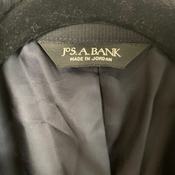 Jos A Bank Sz 44L/39L Signature Fit Wool Suit w/ Sport Blazer Jacket Black Cuffs - Picture 12 of 14